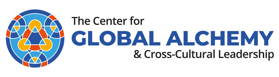 Anatomy of our Bran- Center for Global Alchemy and Cross-Cultural Leadership (Color Logo)